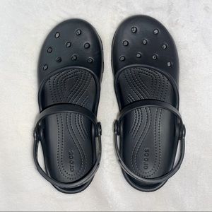 Crocs black Mary Jane